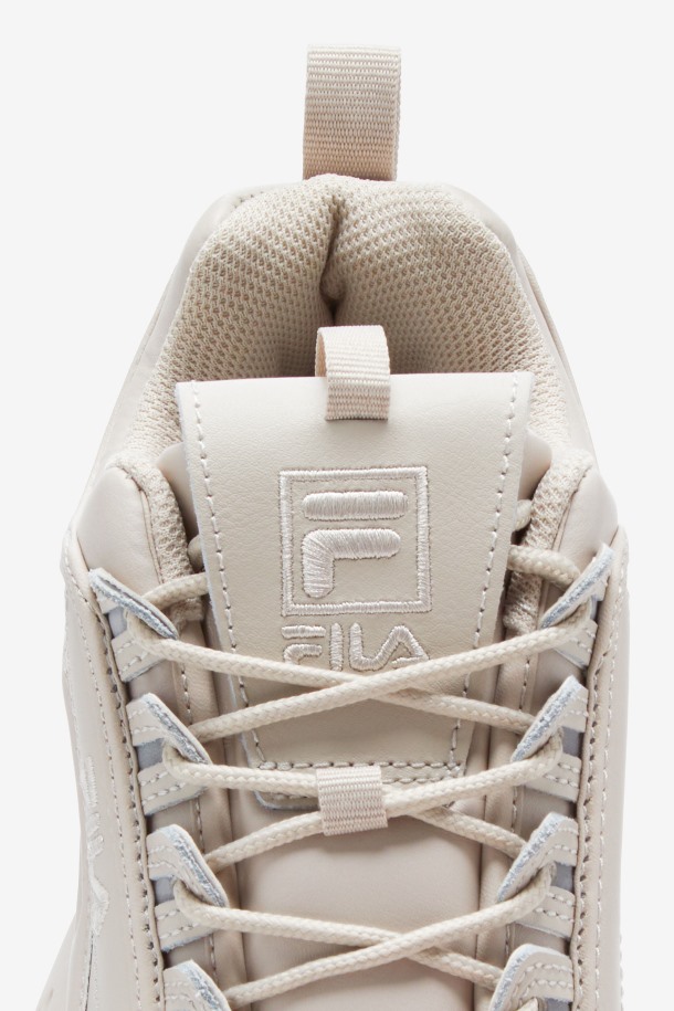 Zapatillas Fila Mujer Disruptor 2 Premium Plata Gris/blanco Arena