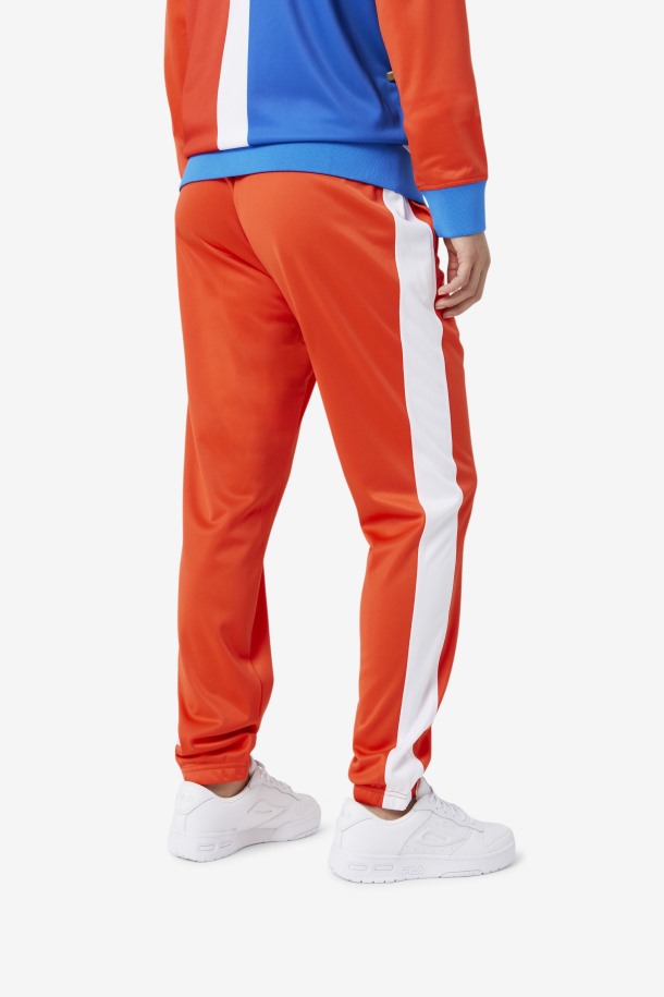 Republica Dominicana Pantalon Rojo Fiery/blanco Fila Outlet