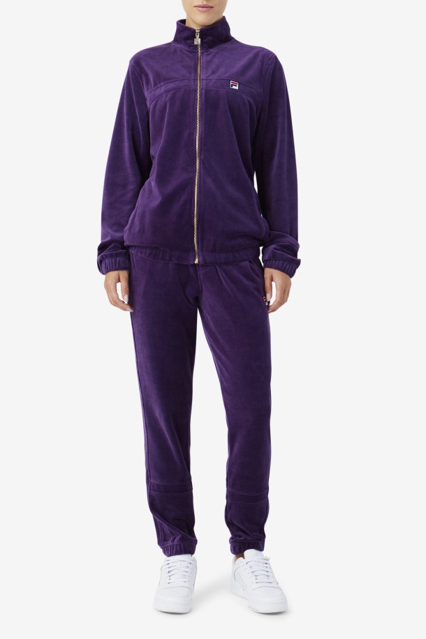 Ravid Terciopelo Chaqueta Blackberry Cordial Fila Puntos De Venta