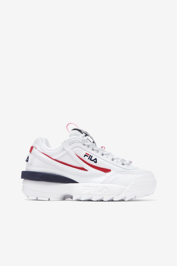 Blanco/rojo/marino Mujer Disruptor 2 Exp Fila Outlet