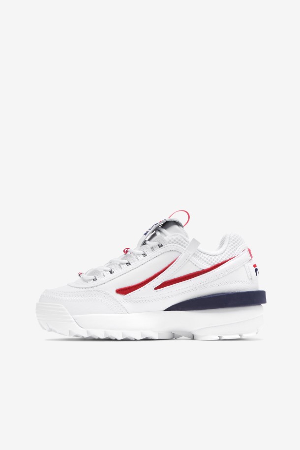 Blanco/rojo/marino Mujer Disruptor 2 Exp Fila Outlet