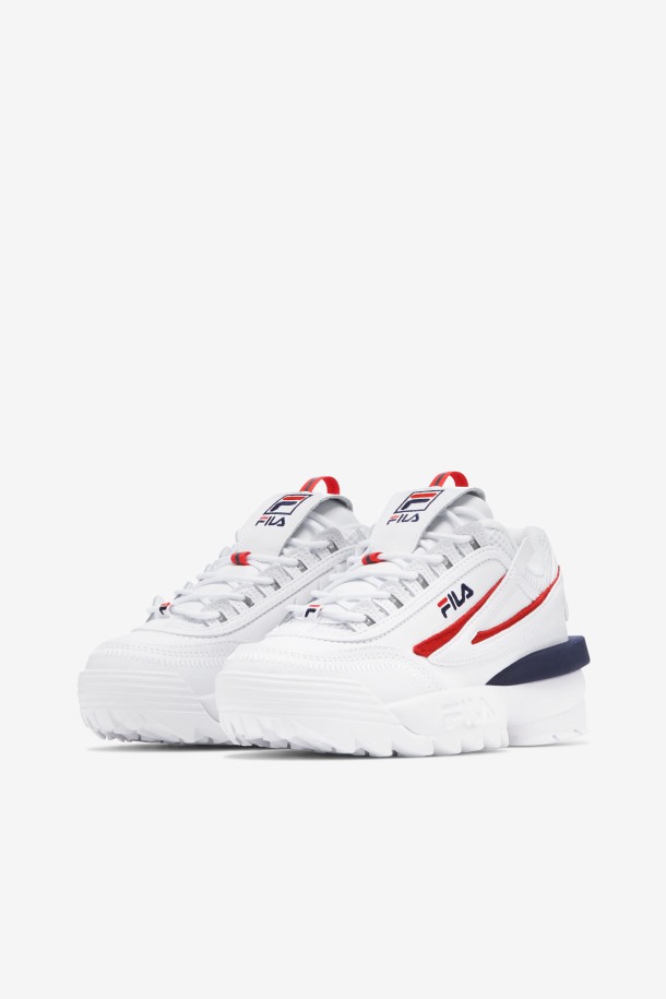 Blanco/rojo/marino Mujer Disruptor 2 Exp Fila Outlet