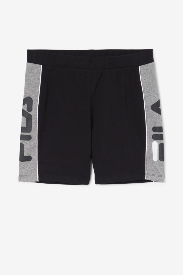 Pantalón Corto Davina Bike Short Fila Outlet Negro/brezo/blanco