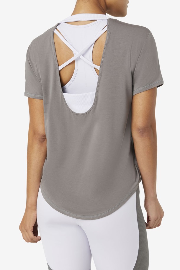 Fila Outlets Gargoyle Fi-lux Camiseta De Manga Corta