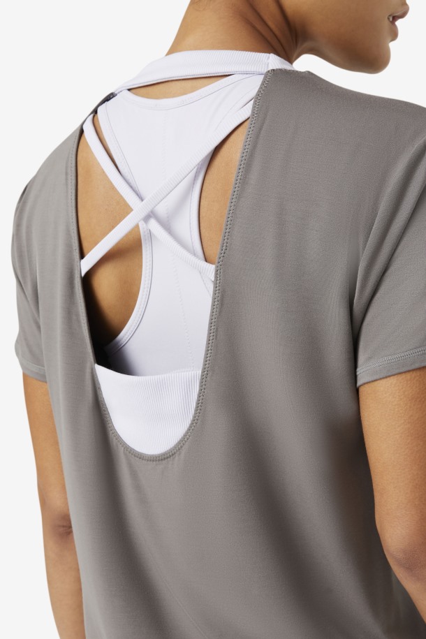 Fila Outlets Gargoyle Fi-lux Camiseta De Manga Corta