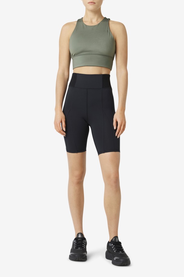 Fila Outlets Forza 8\" Texture Bike Short Black