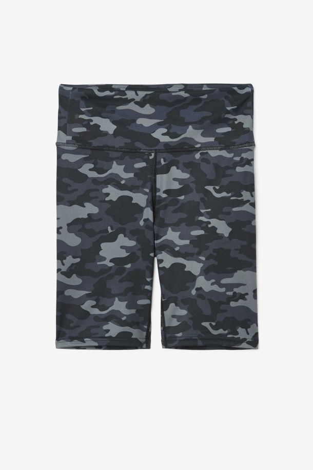 Forza 8" Bike Short Fila Outlets Dark Camo/Black