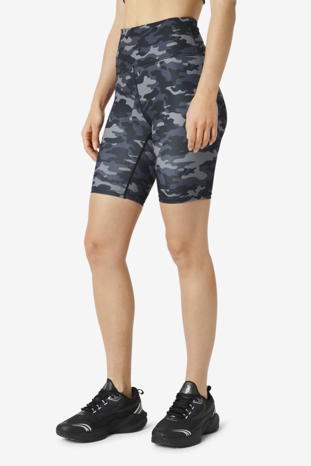 Forza 8\" Bike Short Fila Outlets Dark Camo/Black