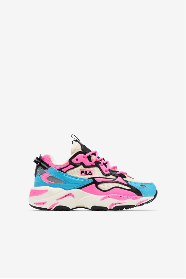 Fila Outlets Gardenia/bluefish/sugar Plum ápice Trazador De Rayos Para Niños Pequeños