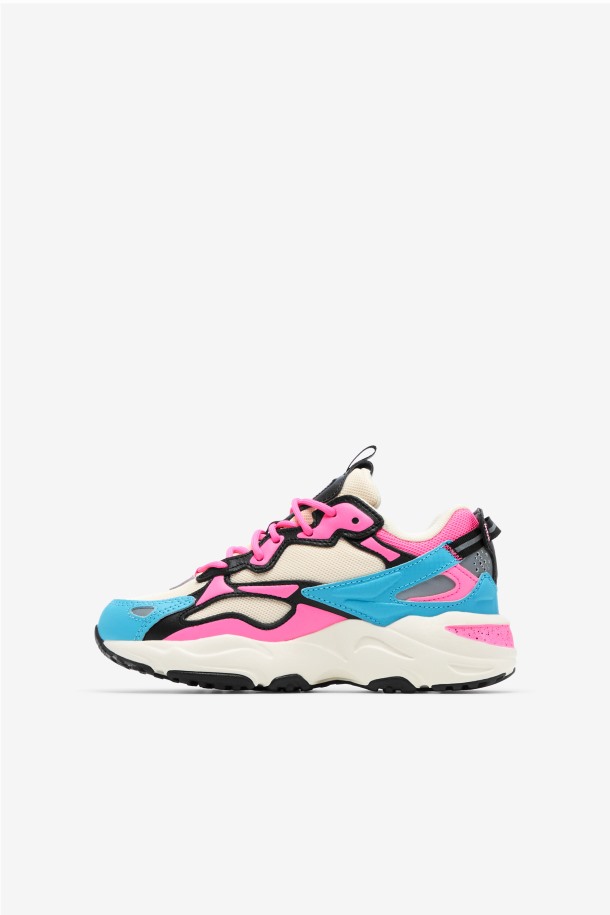 Fila Outlets Gardenia/bluefish/sugar Plum ápice Trazador De Rayos Para Niños Pequeños