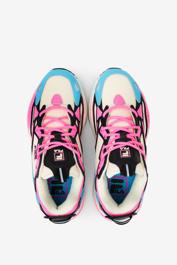Fila Outlets Gardenia/bluefish/sugar Plum ápice Trazador De Rayos Para Niños Pequeños