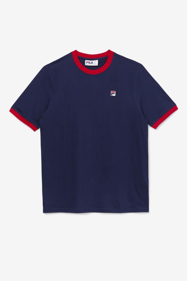 Camiseta Fila Outlet Marconi Ringer Peacoat/red