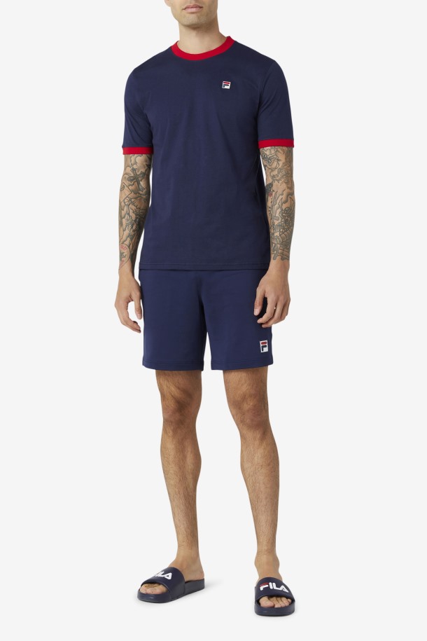 Camiseta Fila Outlet Marconi Ringer Peacoat/red