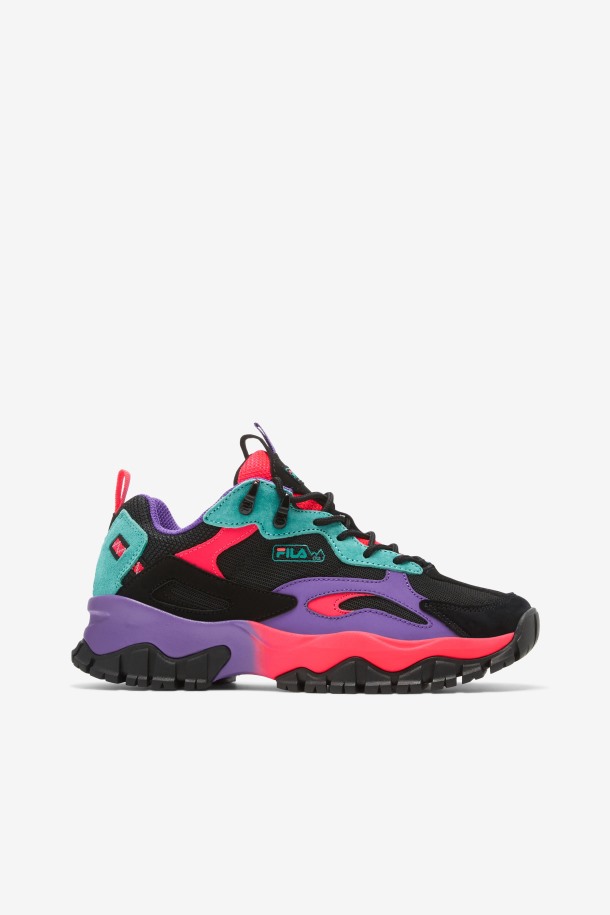 Fila Ray Tracer Tr 2 Mujer Negro/cerámica/rosa Diva