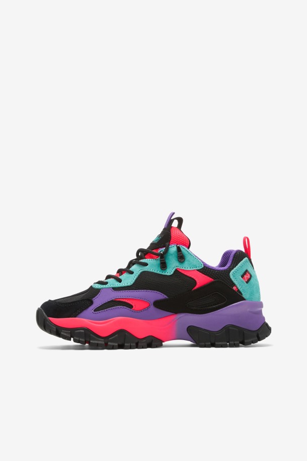 Fila Ray Tracer Tr 2 Mujer Negro/cerámica/rosa Diva