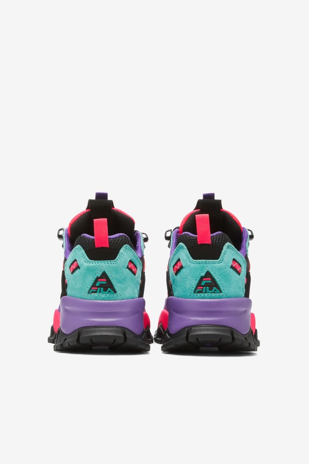 Fila Ray Tracer Tr 2 Mujer Negro/cerámica/rosa Diva