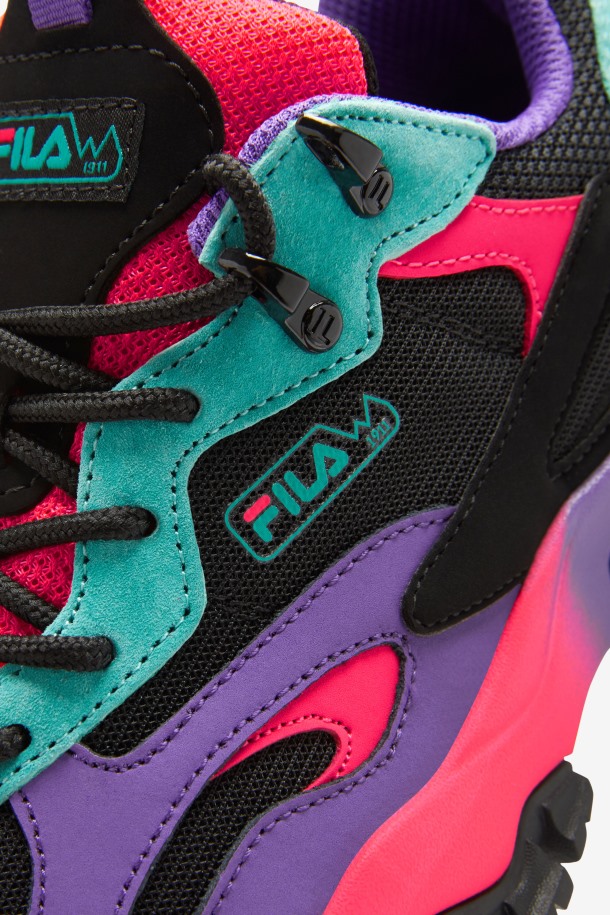 Fila Ray Tracer Tr 2 Mujer Negro/cerámica/rosa Diva