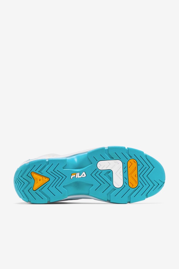 Blanco/verde Azulado/zinnia Fila Outlets Hombre Grant Hill 2 X Semi-pro