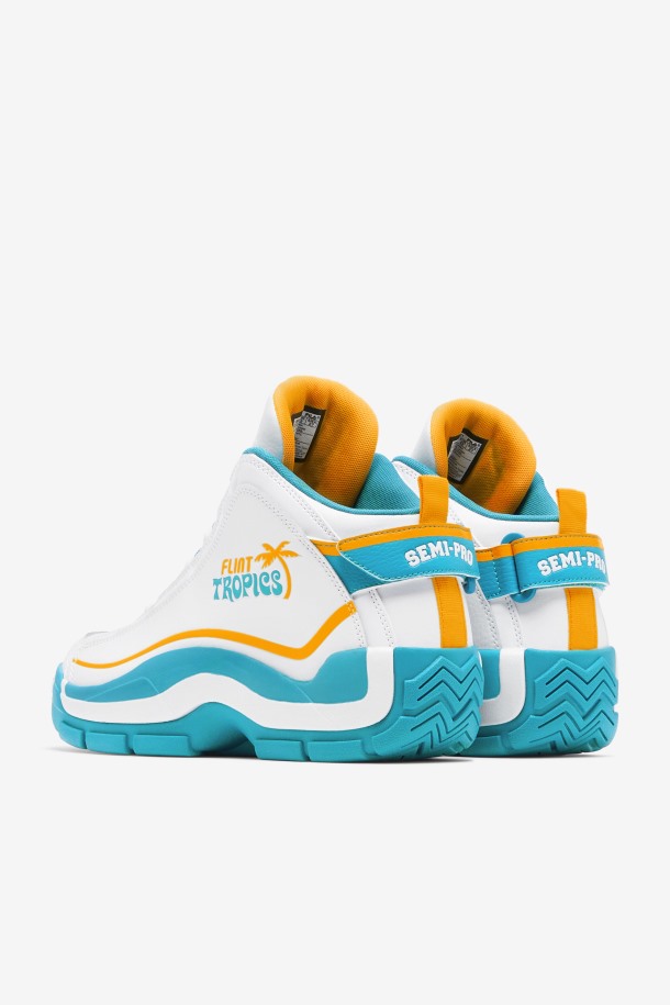 Blanco/verde Azulado/zinnia Fila Outlets Hombre Grant Hill 2 X Semi-pro