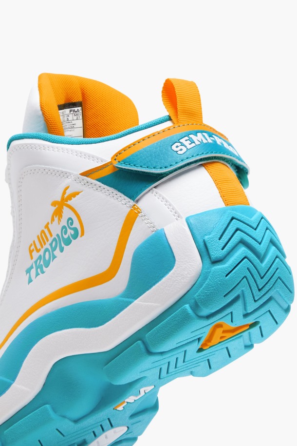 Blanco/verde Azulado/zinnia Fila Outlets Hombre Grant Hill 2 X Semi-pro