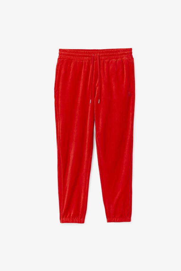Pantalon Rojo Devell Terciopelo Cola Outlet