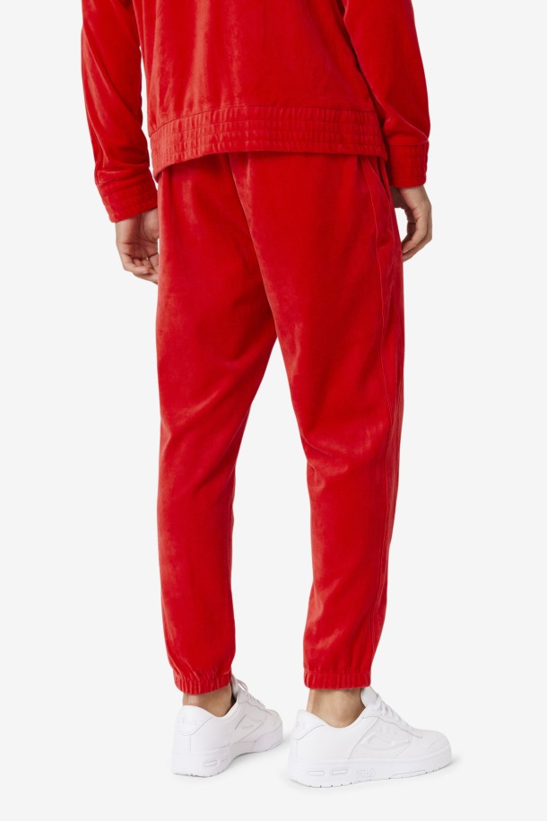 Pantalon Rojo Devell Terciopelo Cola Outlet