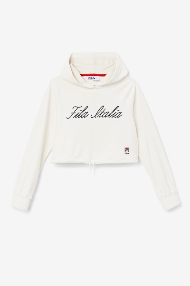 Sudadera Con Capucha Gardenia/black Sofia Fila Outlet