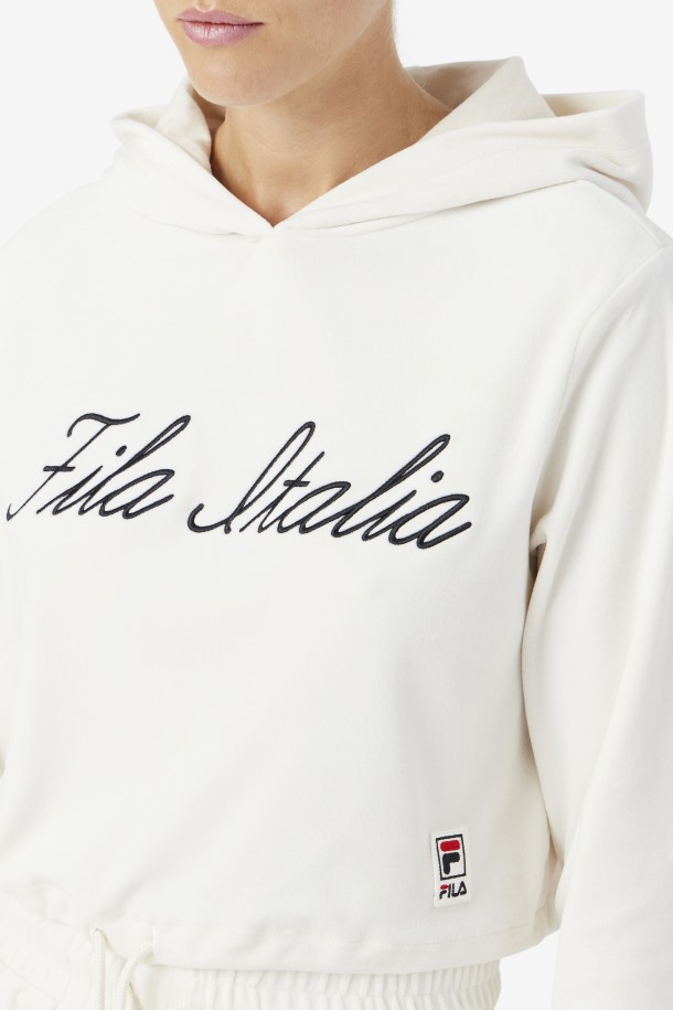 Sudadera Con Capucha Gardenia/black Sofia Fila Outlet