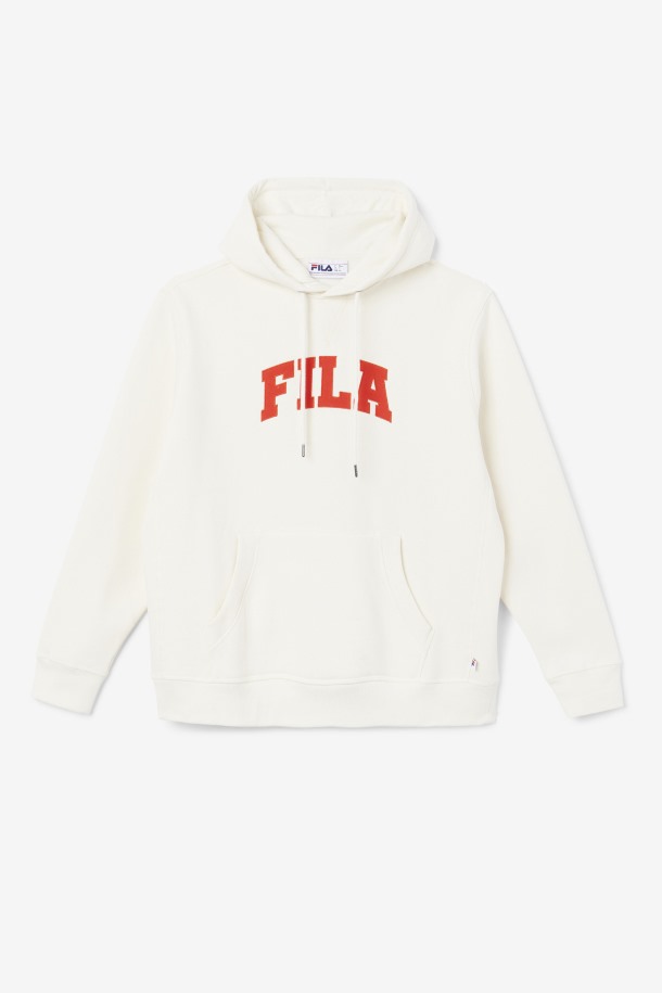 Fila Outlets Brook Sudadera Con Capucha Gardenia/firey Red