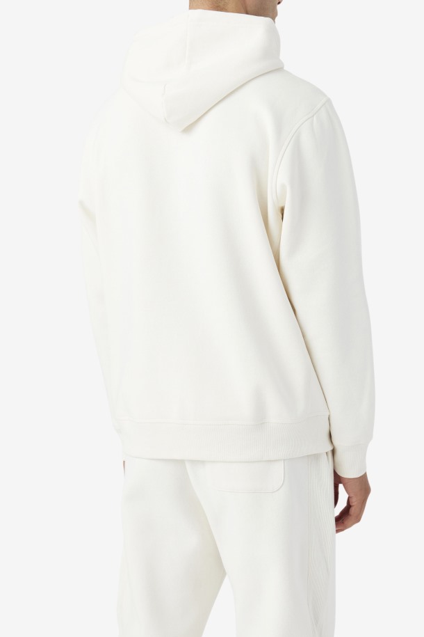 Fila Outlets Brook Sudadera Con Capucha Gardenia/firey Red