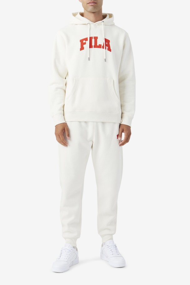 Fila Outlets Brook Sudadera Con Capucha Gardenia/firey Red