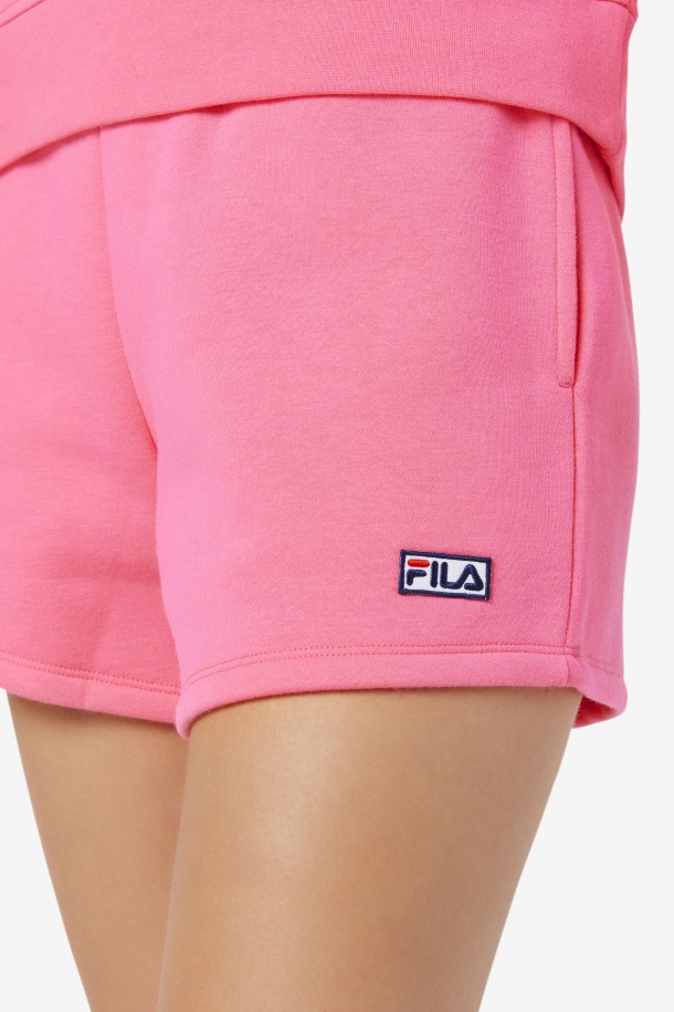 Fila Outlets Diara High Rise Short Rosa