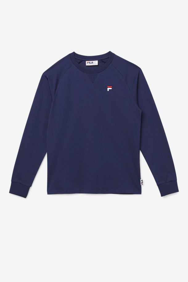 Flynn De Queue Camiseta De Manga Larga Outlets Peacoat