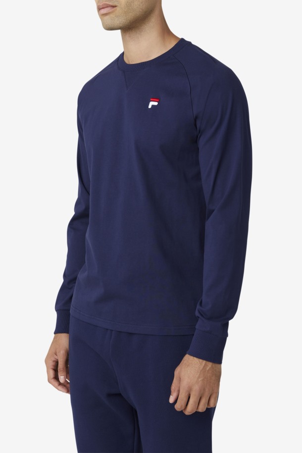Flynn De Queue Camiseta De Manga Larga Outlets Peacoat