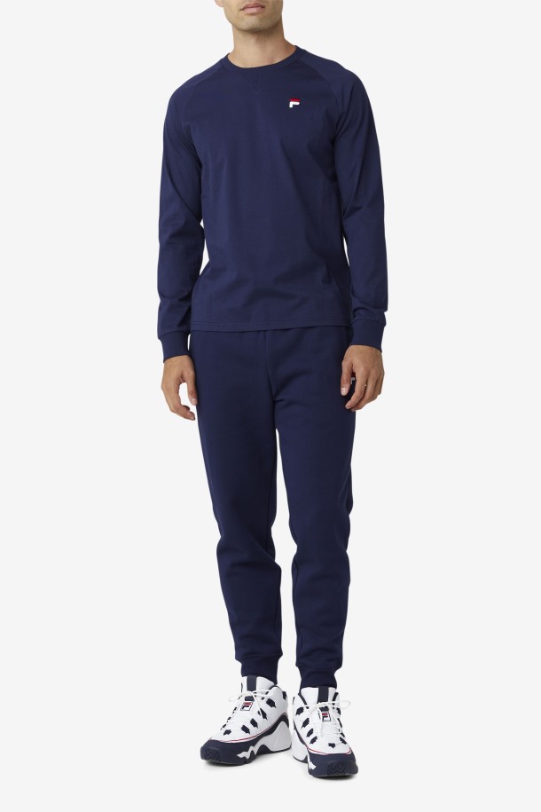Flynn De Queue Camiseta De Manga Larga Outlets Peacoat