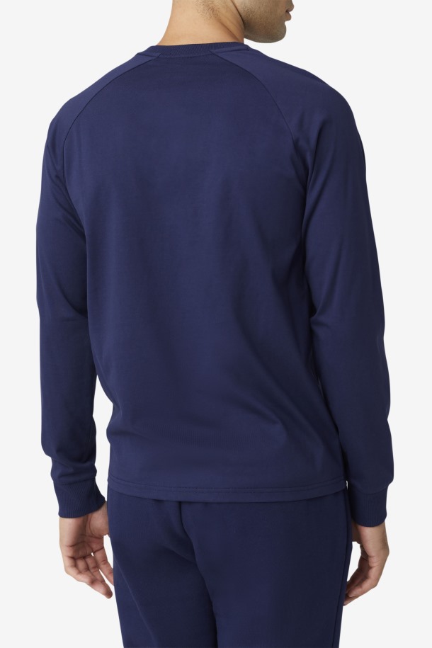 Flynn De Queue Camiseta De Manga Larga Outlets Peacoat