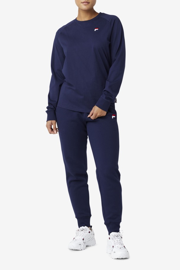 Flynn De Queue Camiseta De Manga Larga Outlets Peacoat