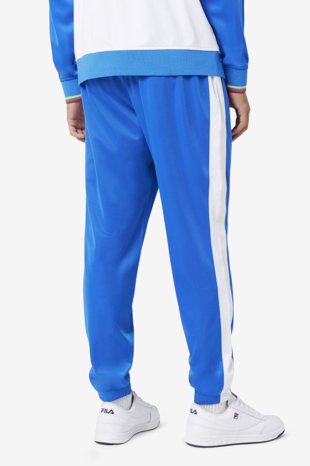 Pantalón De Chándal Ecuador Azul/blanco/rojo Fuego Fila Outlet