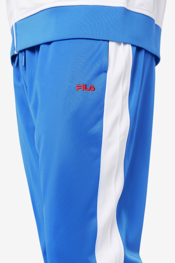 Pantalón De Chándal Ecuador Azul/blanco/rojo Fuego Fila Outlet