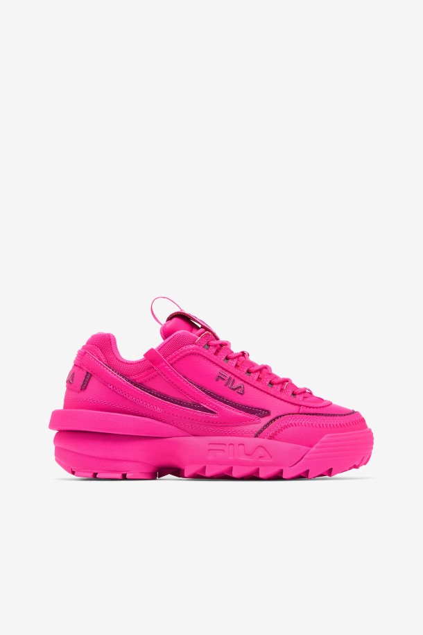 Zapatillas Mujer Disruptor 2 Exp Fila Outlet Rosa Glo/festival Fucsia