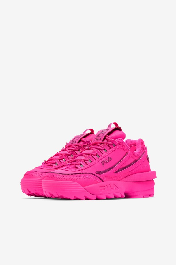 Zapatillas Mujer Disruptor 2 Exp Fila Outlet Rosa Glo/festival Fucsia