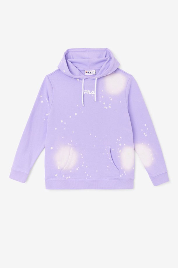 Viola Tie Dye Fila Outlets Aerolynn Tie Dye Sudadera Con Capucha