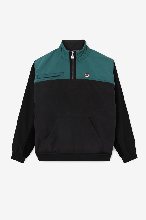 Fila Outlets Black/june Bug/golden Glow Francisco Chaqueta Polar