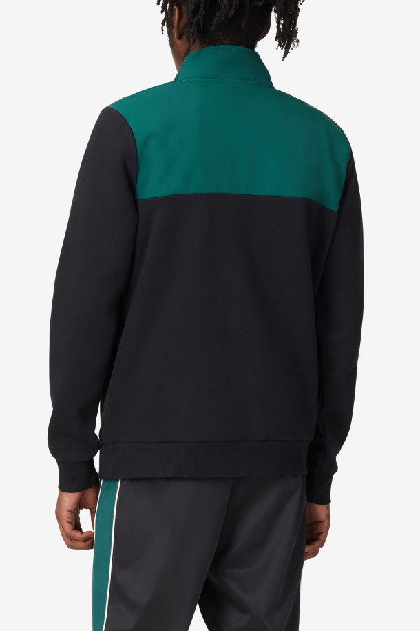 Fila Outlets Black/june Bug/golden Glow Francisco Chaqueta Polar