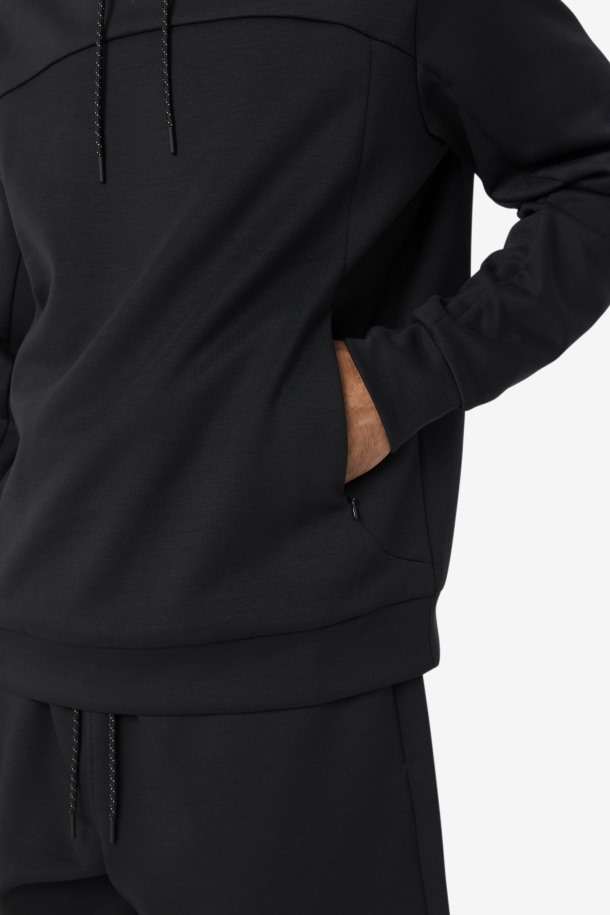 Sudadera Con Capucha Aadheen Negra Fila Outlet