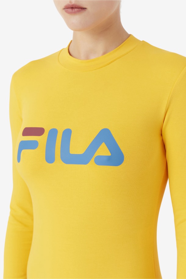Body Chaya Amarillo/vallarta Azul/ruibarbo Fila Outlet