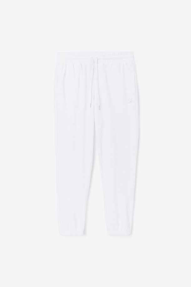 Pantalon Devell Terciopelo Cola Outlets Blanco