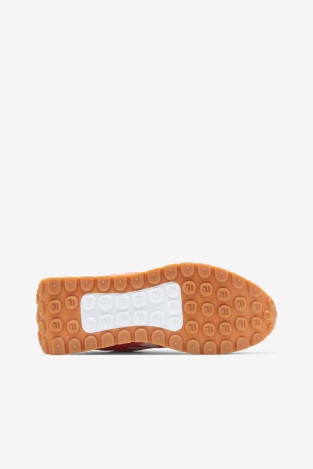 Sandenal Mujer Fila Outlet Blanco/naranja/cayenne