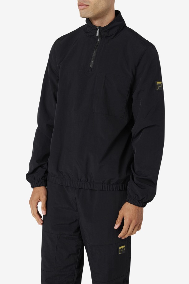 Chaqueta Deportiva Magnus Con Cremallera 1/4 Negra Fila Ofertas