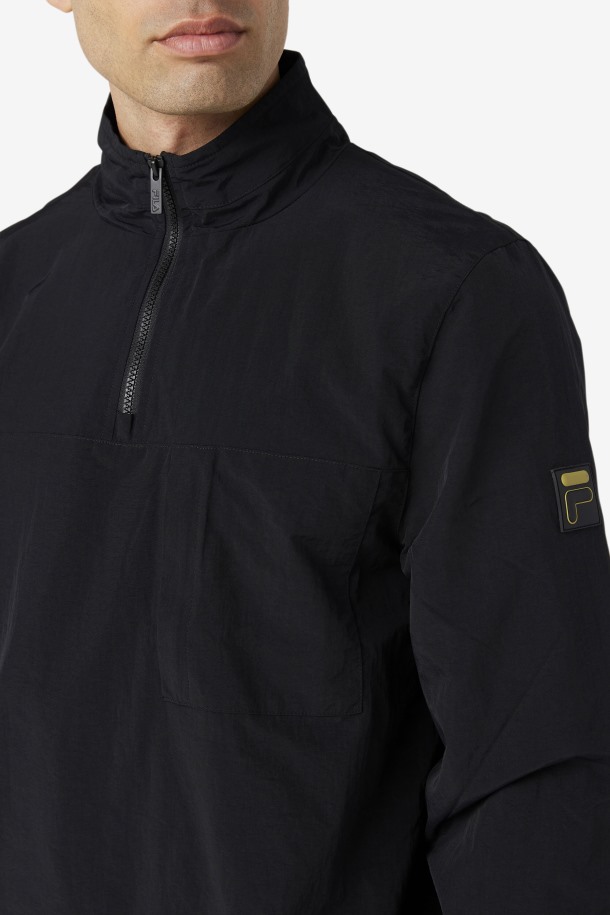 Chaqueta Deportiva Magnus Con Cremallera 1/4 Negra Fila Ofertas
